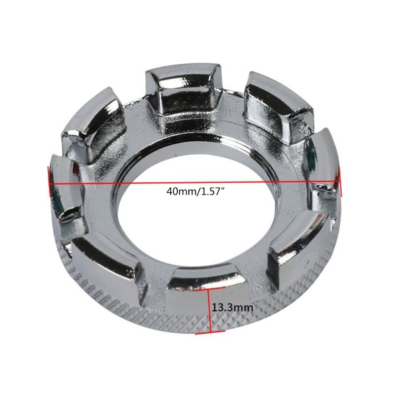8 Way Bike Spoke Wrench Cycling Spoke Bike Tools 8 Way Spoke Key for Bikes Spanner Wrench Bike Spoke Key Spoke Spanner
