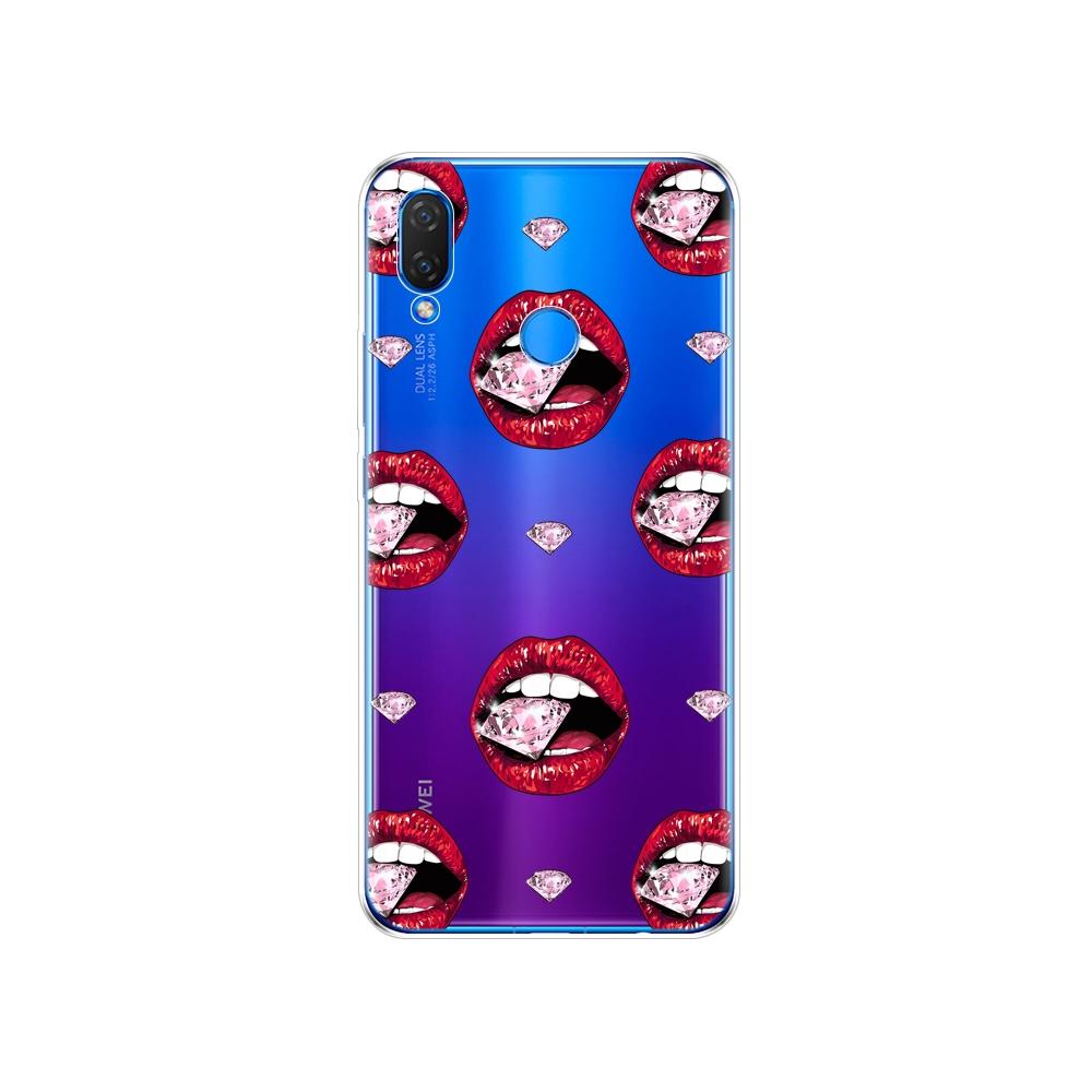 Case For Huawei Nova 3 3i 3e Phone Case Soft Silicon TPU Cover For Nova3 Nova3i INE-LX2 INE-LX9 Cover Full 360 Protective Shell