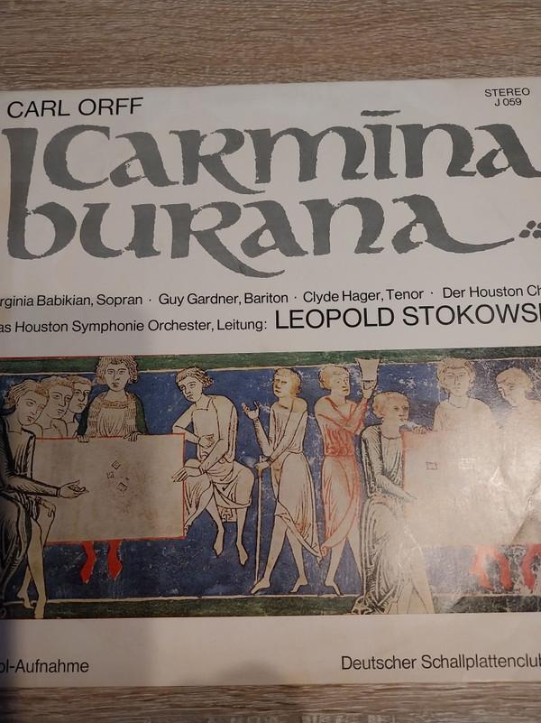 

Виниловая пластинка КАРЛ ОРФ Carmina Burana J059 Deutscher Schal Германия Классика Б/У