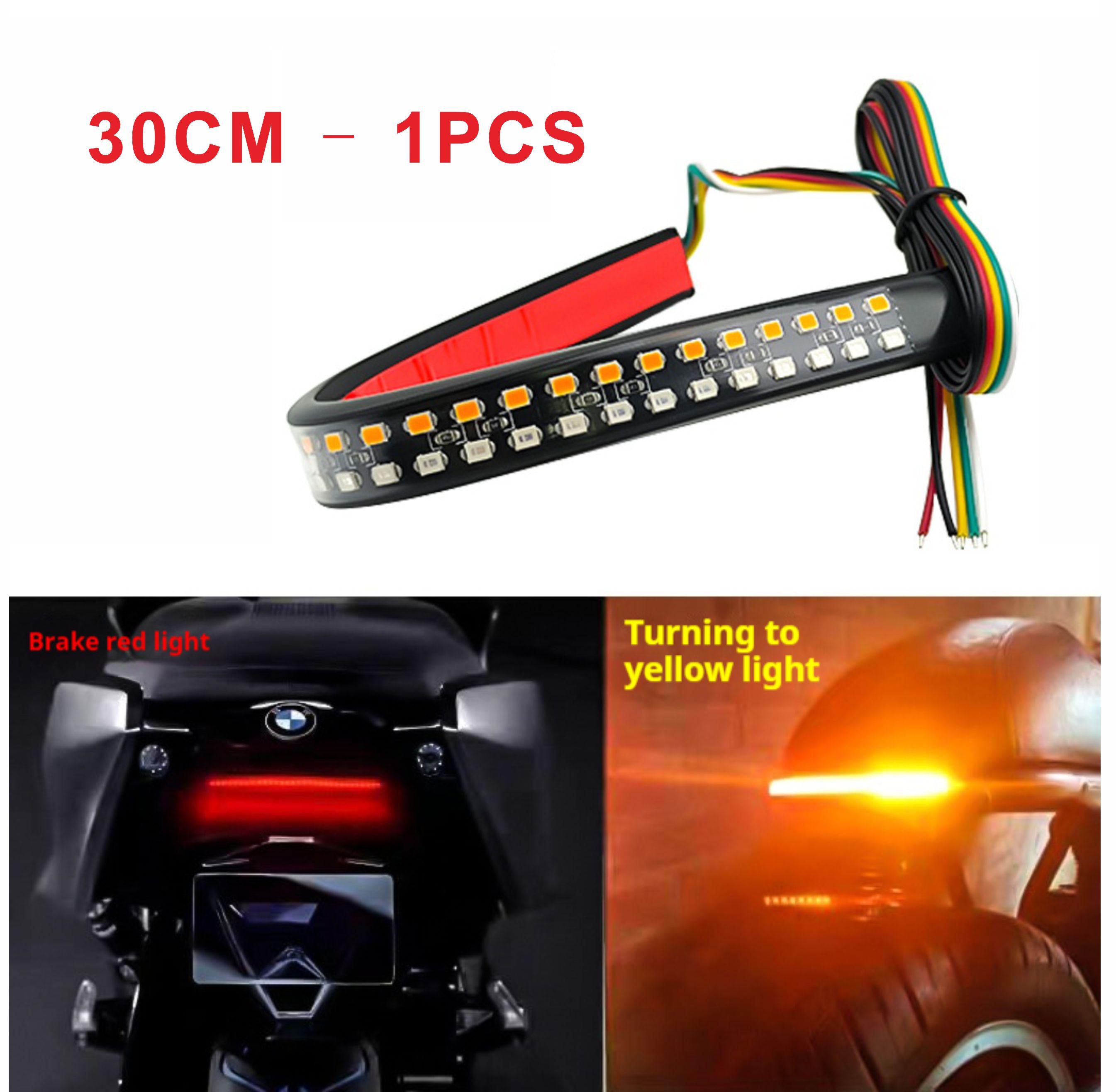 

Мотоциклетные светодиодные двухцветные ходовые огни красного и желтого цвета, указатели поворота, мигающие стоп-сигналы, мотоциклетный номерной знак с трубкой для воды