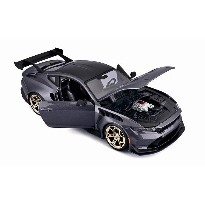 Kyosho Maisto Ford Mustang GTD 2025 1/18 Metalická šedá MS31468GY