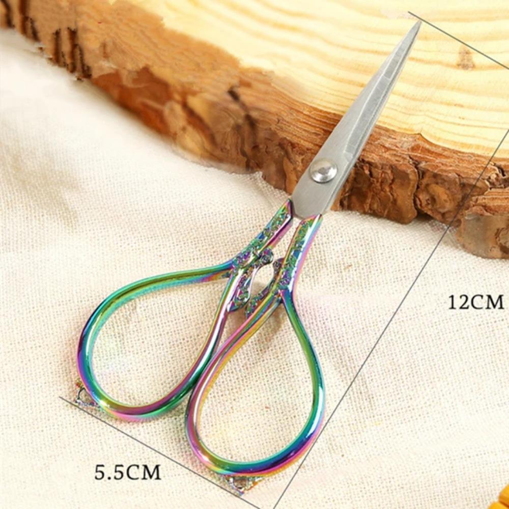 

1 шт. старинные ножницы ретро швейный резак вышивка крестиком ткань маленькая стрижка нитки для рукоделия ножницы
