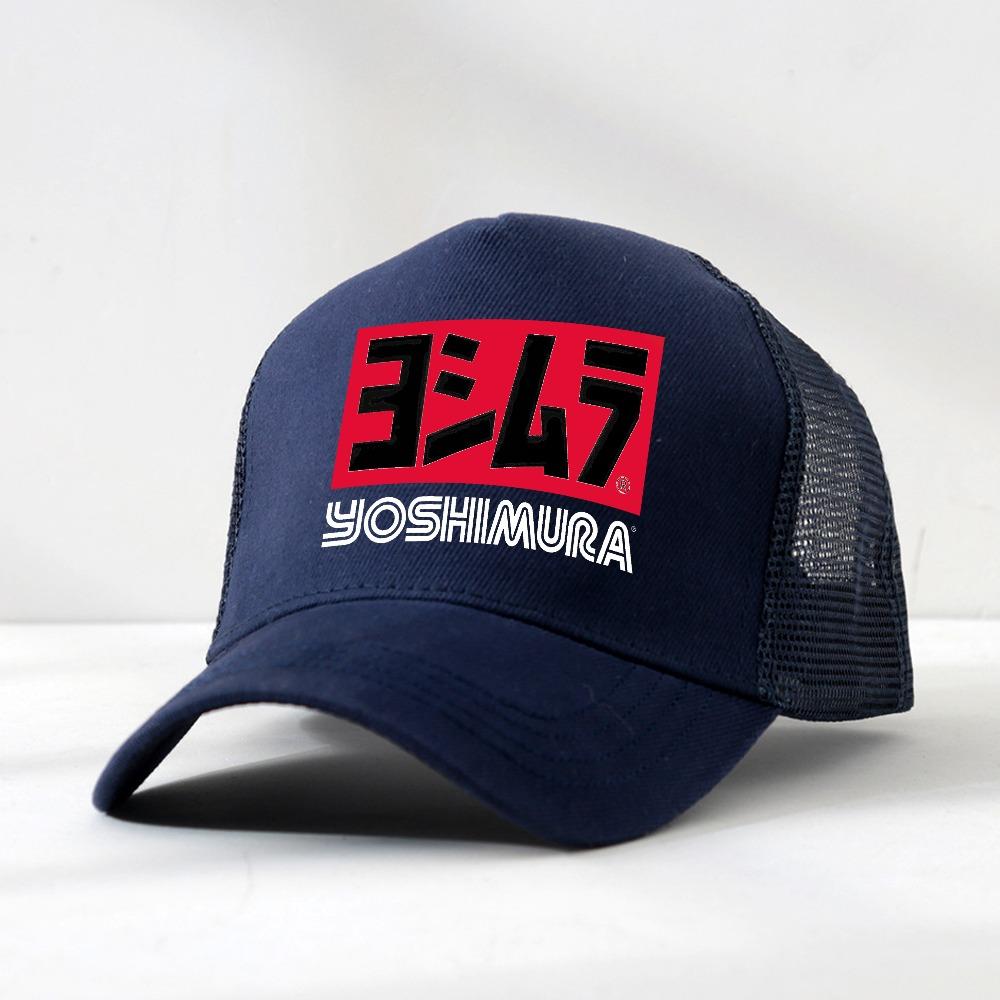 Yoshimura Motorcycle Racing Snapback Cap Adjustable Lightweight Breathable Baseball Hat Perfect for Sports Fans hats