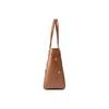 Michael Kors MK Voyager Letter Logo Pendant Solid Color Leather Catfish Bag Medium Women handbags Brown 30H7GV6T8L-LUGGAGE