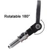 Universal Car Front Bumper Screw-on Tow Hook Aluminum 16mm Tow Hook Front Rear R