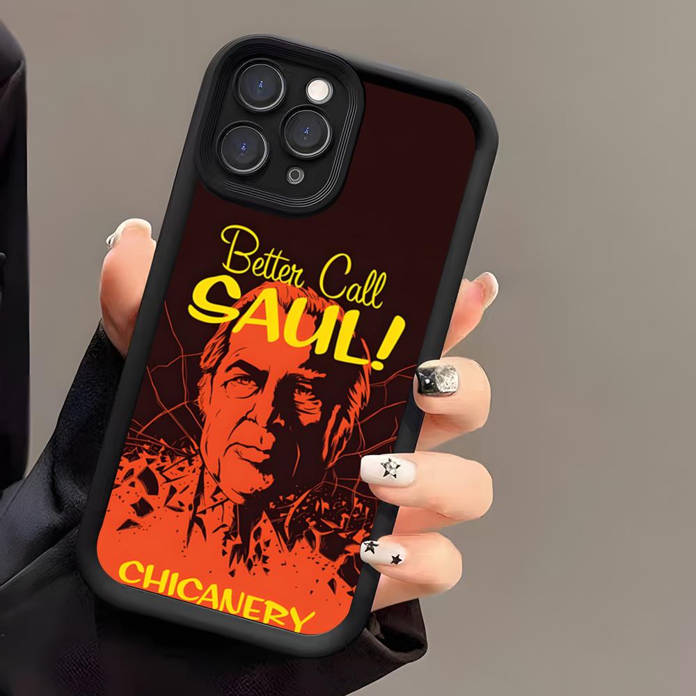 Better Call Saul Phone Case For IPhone 17 Air 16 E 15 14 Plus 13 12 11 Pro Max Black Sky Eye Stepped Protective Case