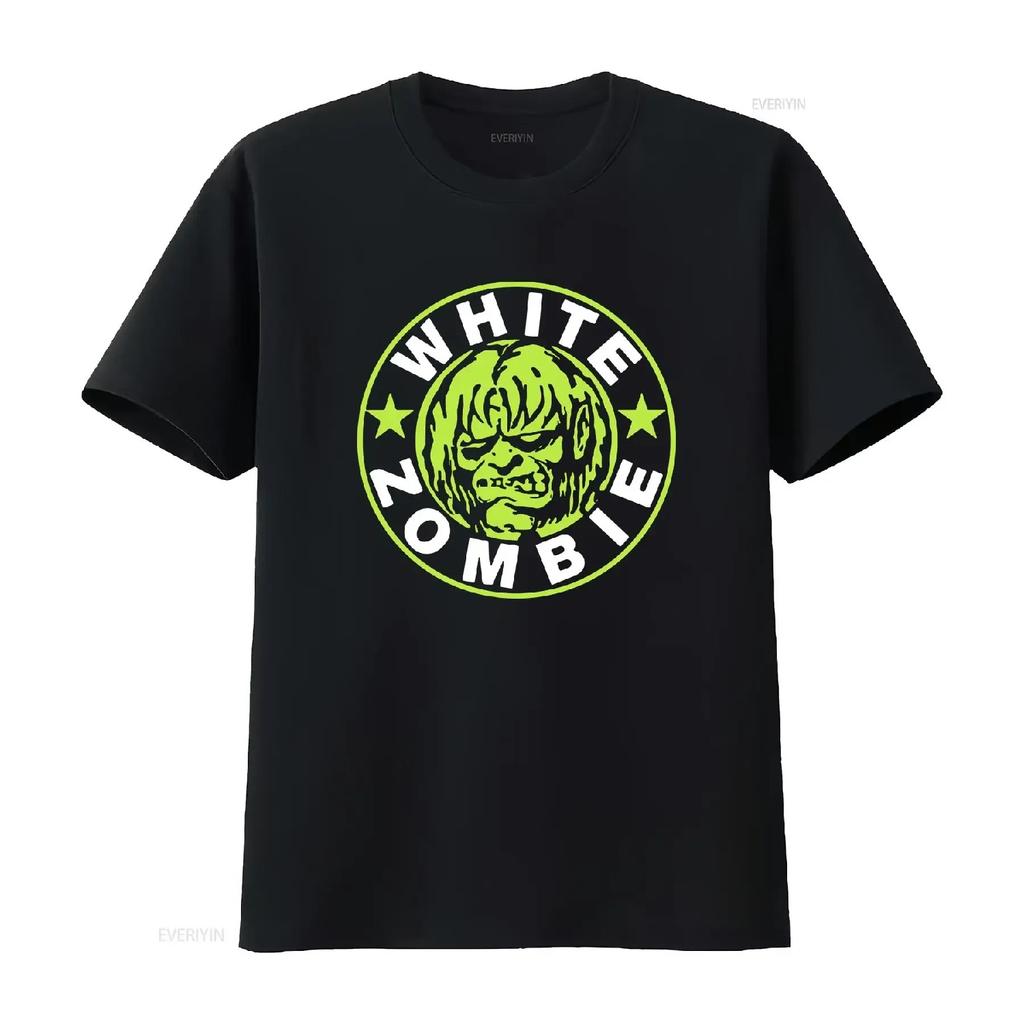 White Zombie shirt MatsuMake vintage Washed graphic Stylish homme Soft streetwear Comfortable designer clothes fashion