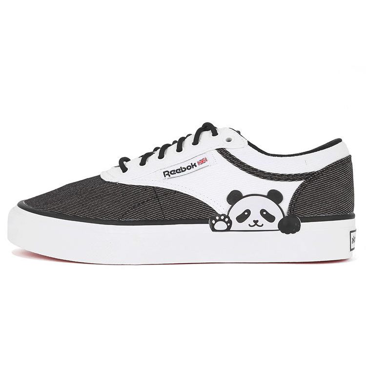 Reebok Club C Series Low-Top Skate ShoesUnisex Black White GV8219 36.5