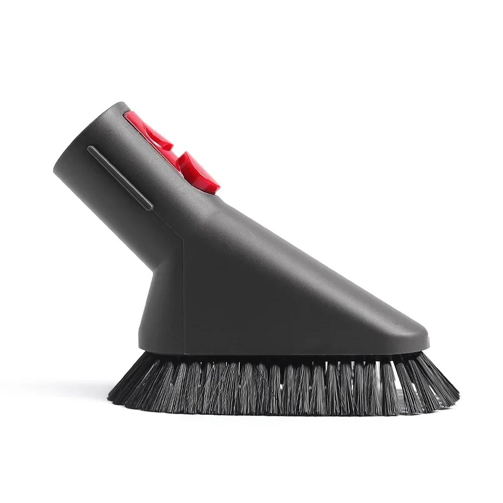 Dust Removal Soft Bristle Suction Head For Dyson V7 V8 V10 V11 V12 V15 Vacuum Cleaner Clean Stains Vacuuming Tools Attachment