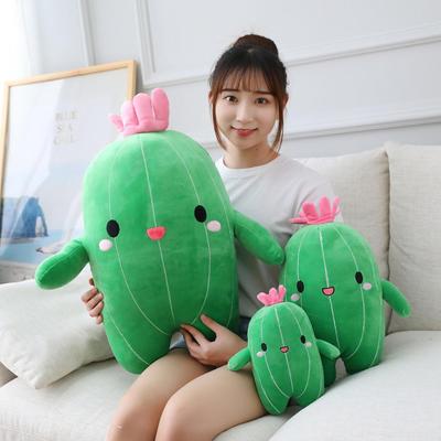 1 stück 25/40/65 cm Kawaii Plüsch Kaktus Spielzeug Gefüllte Weiche Pflanze Puppen Kissen Für Kinder Baby Kinder Spielzeug Geburtstag Dekoration Geschenke