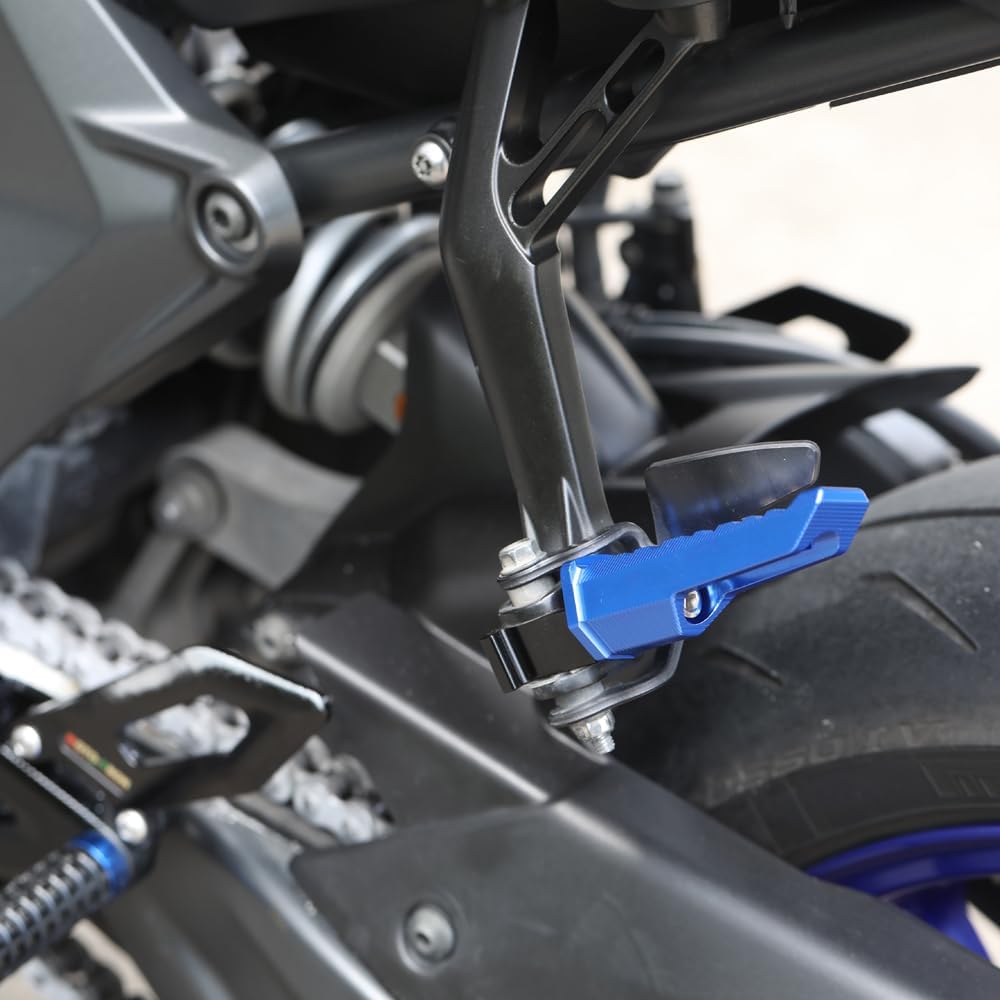 Motorcycle Foot Pegs 360°Roating Fit For YZF R7-2024 2025 All Year Rear Passenger Footboards Footrest Pedal Foot Pegs 2025 R7 Accessories 2024 R7