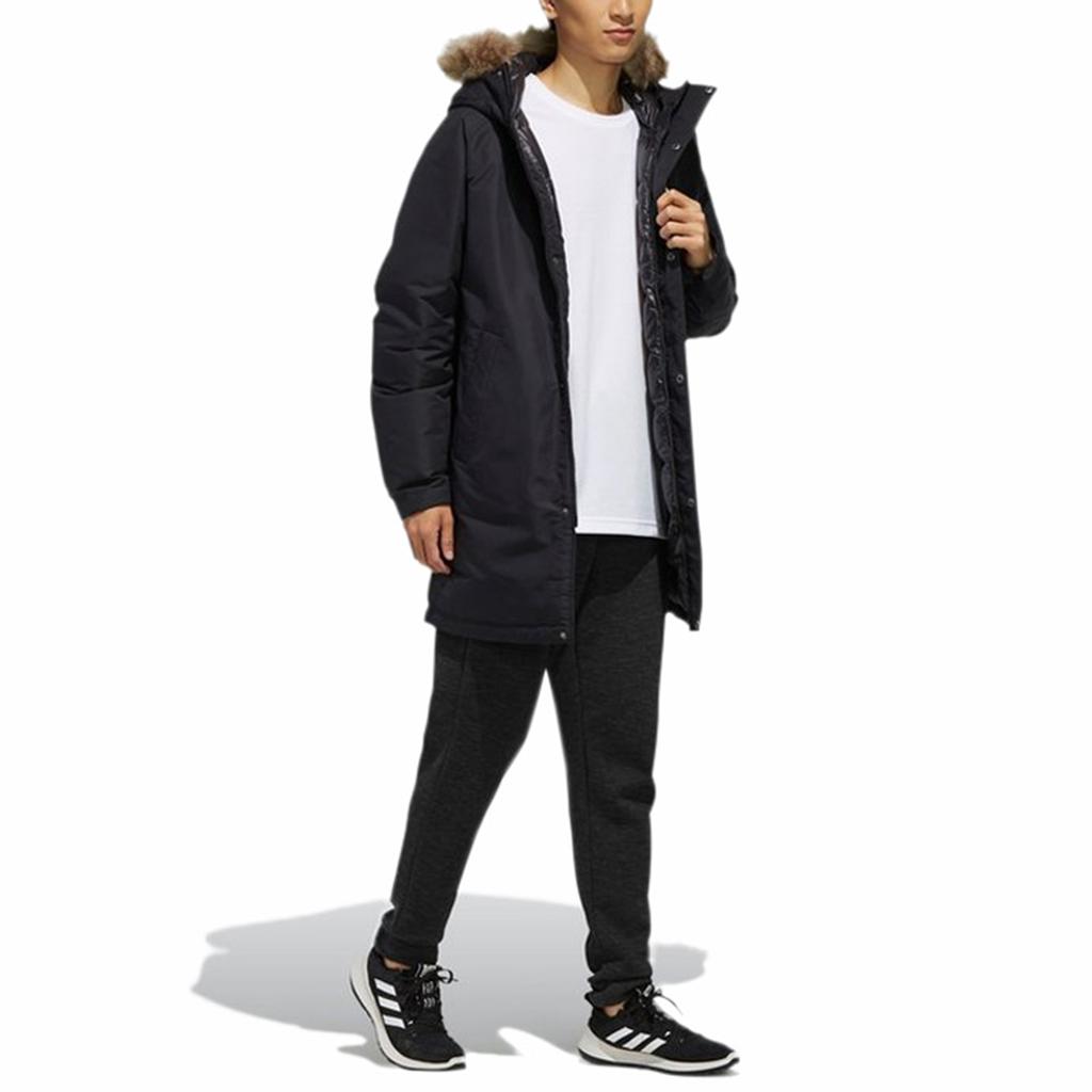 Adidas Utility Down Padded Jacket With Hood Men Outerwear Black EH3975