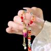 [Eternal Flower Language] Super Immortal and Beautiful Eternal Rose Flower Beaded Necklace Design Unique and Beautiful Clavicle Chain