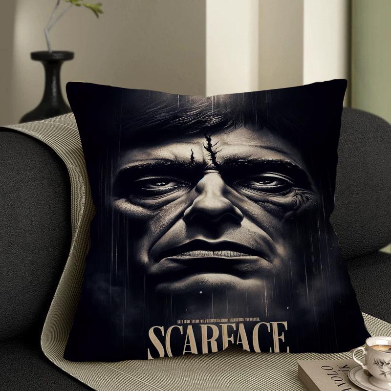 Scarface Stitch Lucky Dragon Pillow Cover Sofa Cushion Cover Home Room Decoration Children Gift