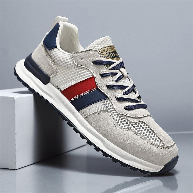 

Мужская обувь летняя сетчатая дышащая не пахнущая спортивная обувь мужские легкие кроссовки для бега повседневные универсальные ретро-кроссовки Forrest Gump 44