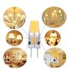 GY6.35 Base LED Bulb, 5W, Warm White (2700K-3000K), Equivalent to 50W Halogen, 500 Lumens, ACDC 12V, 360° Wide Beam Angle, 6 Bulbs Included, For