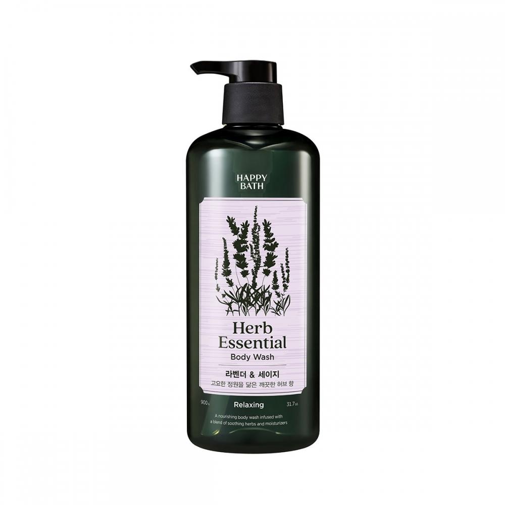 

Happy Bath Herbal Essential Body Wash Lavender Sage 900g