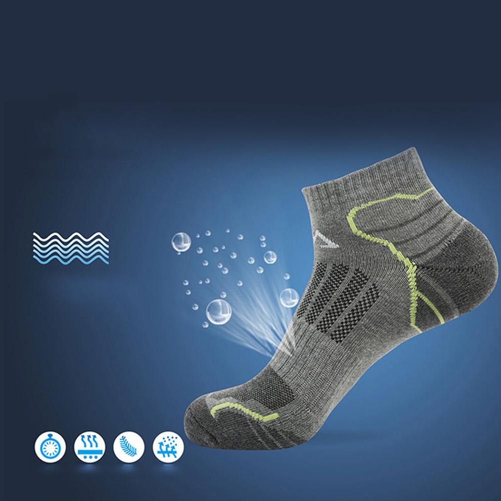 2Pairs/set Men Women Outdoor Socks Breathable Sports Sock For Hiking Trail Running Deodorant Qucik Drying