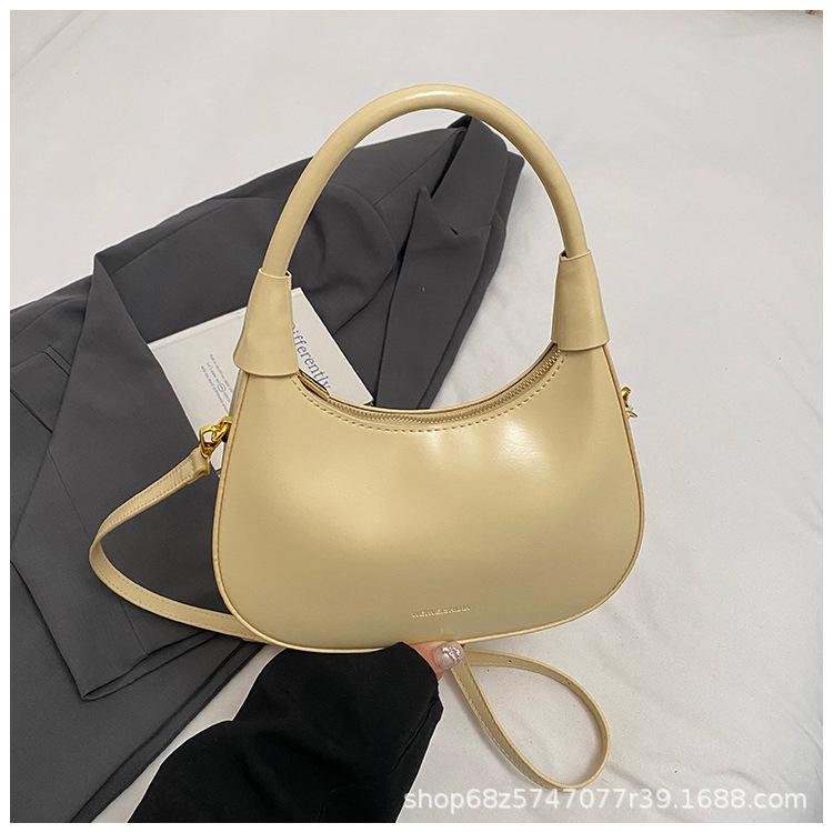 High-end Patent Leather Handbag Women's 2025 New Large-capacity Versatile Fashion Crossbody Bag One-shoulder Underarm Bag