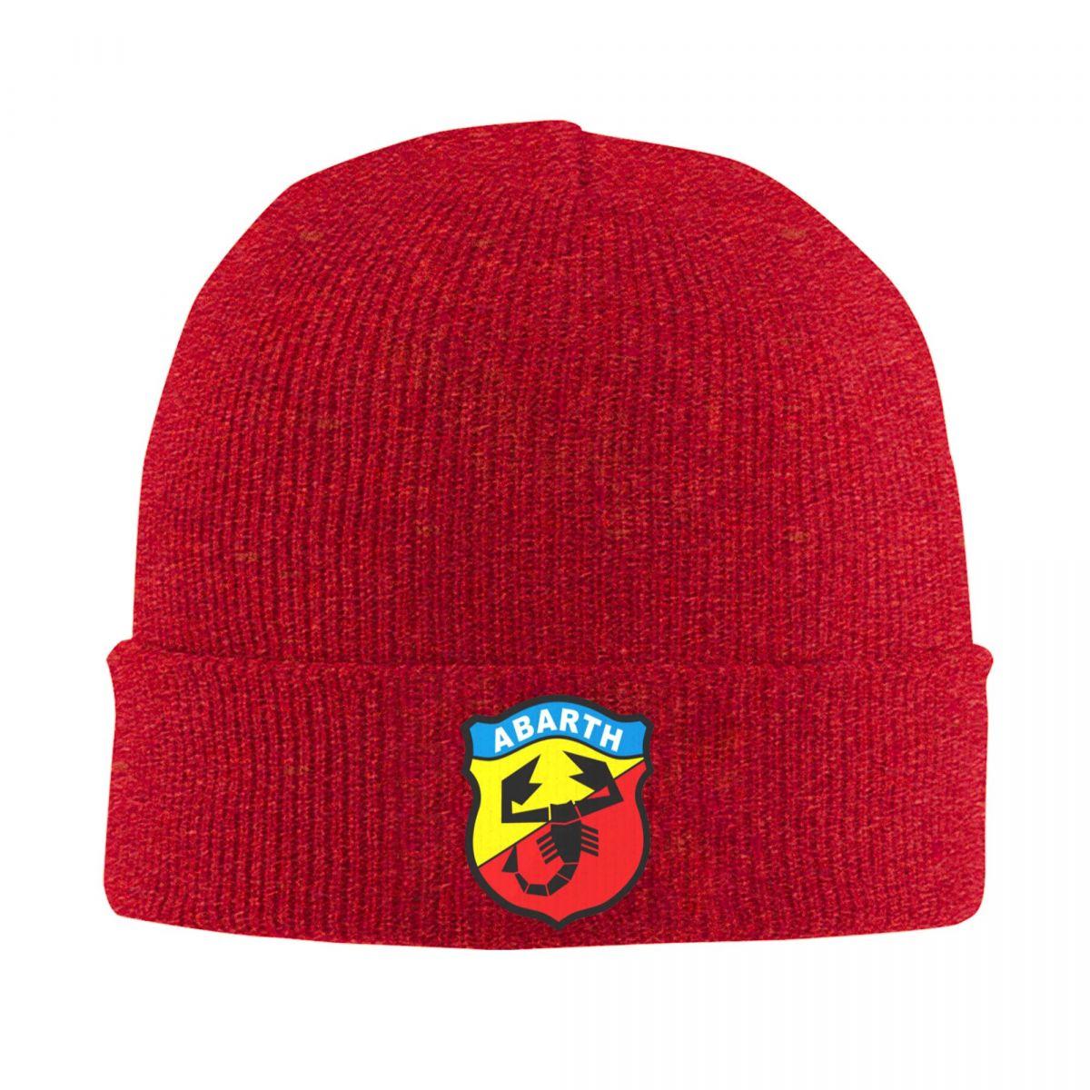 

Abarth C Cool Print Warm Knitted Cap Winter Knit Bonnet Hat Skullies Beanies Hip Hop Caps for Unisex One Size