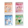 2026 Vintage Japanischer Tischkalender Mini Monatsplaner zum Aufstellen Retro Cartoon Snack Tablet Kalender Bürodeko Journal