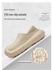 2025 Winter Waterproof Cotton Slippers: Warm, Slip-On, Fleece-Lined, Heel-Covered for Men & Women