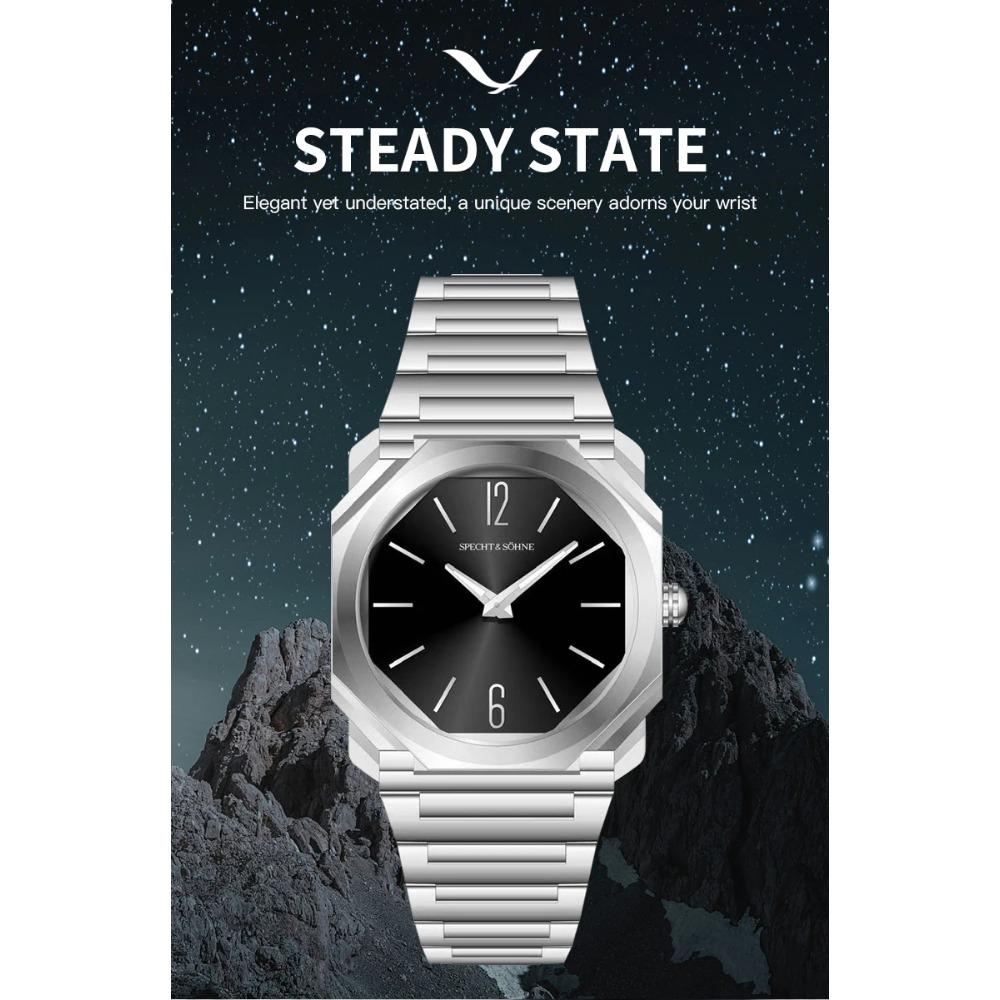 2026 New Hot Selling 38MM Specht & Söhne Quartz Watch For Men Ultrathin 316L Stainless Steel Watches Sapphire Crystal Waterproof