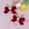 Mini Reindeer Hair Clips - Cute Winter Christmas Accessories