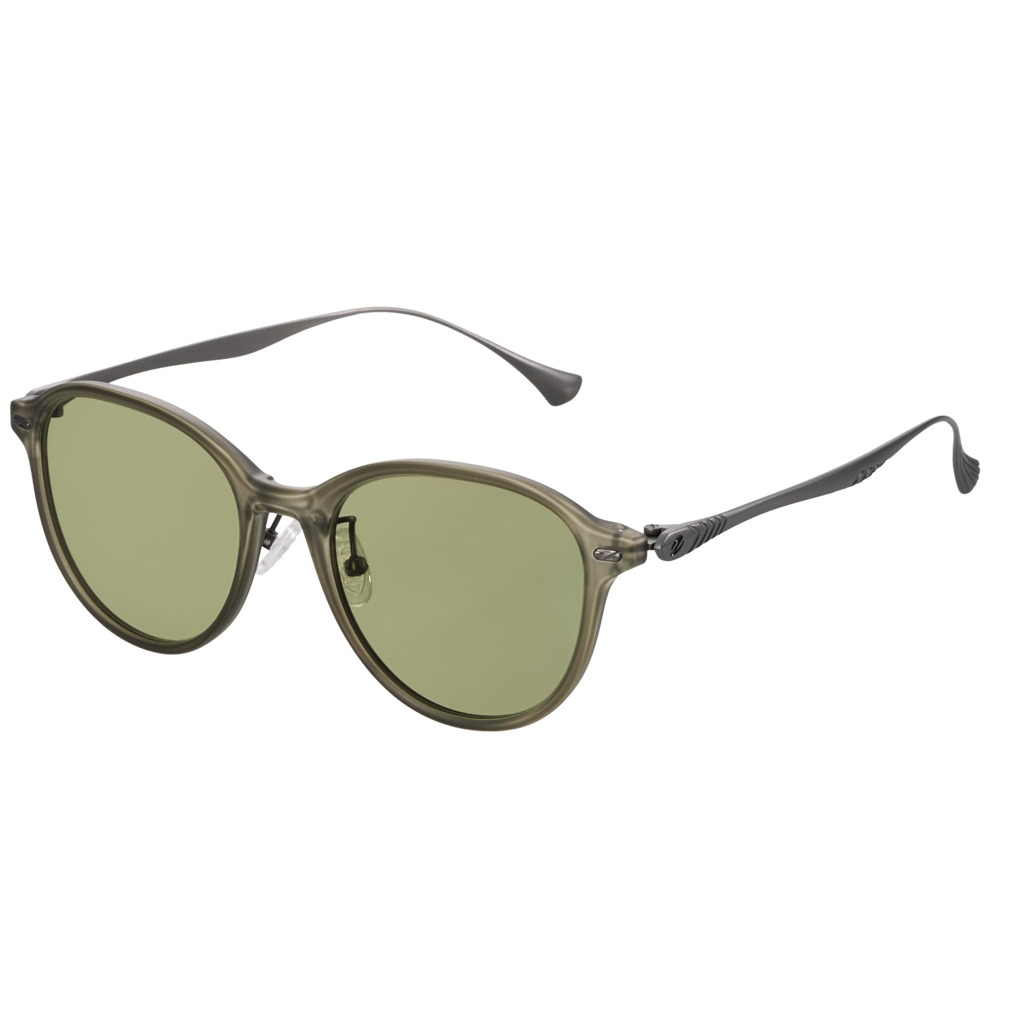[Zeque] Zeque Polarized Sunglasses JOJO (JoJo) F-2327 Frost OliveGunmetal EASE GREEN