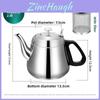 New Chinese Style Stainless Steel Tea Kettle With Fine Mesh For Tea Brewing