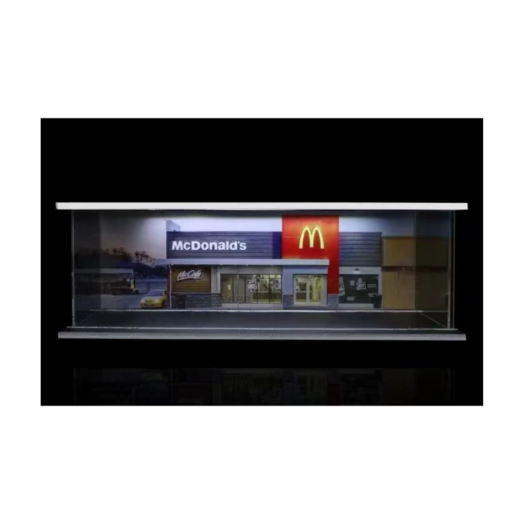 

Moreart Garage Fast Food Технические характеристики MO914203 Модель диорама 1/64 [Предмет] красный