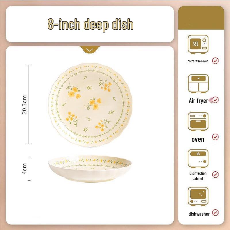 Yoshida Takumi Floral Dinnerware Collection