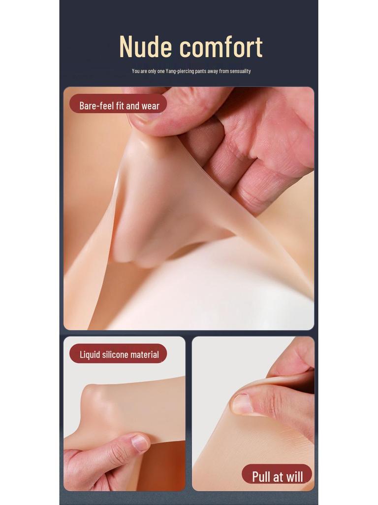 Long Love Tragbarer Silikon-Dildo-Vibrator - Realistisches Weiches Fleisch-Penis-Spielzeug für weibliche Masturbation.