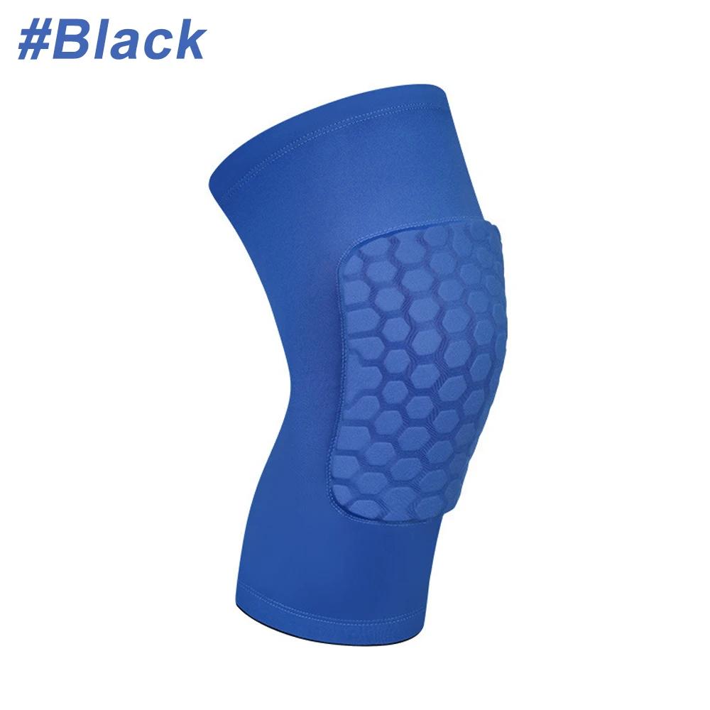 1Pcs Knee Pads Honeycomb Short Support For Youth Adults,Basketball Knee Guard Brace Compression Sleeve For Bike Sports