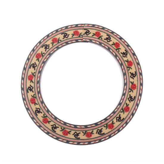 

Classic Acoustic Folk Guitar Wood Circle Sound Hole Rosette Inlay Decoration