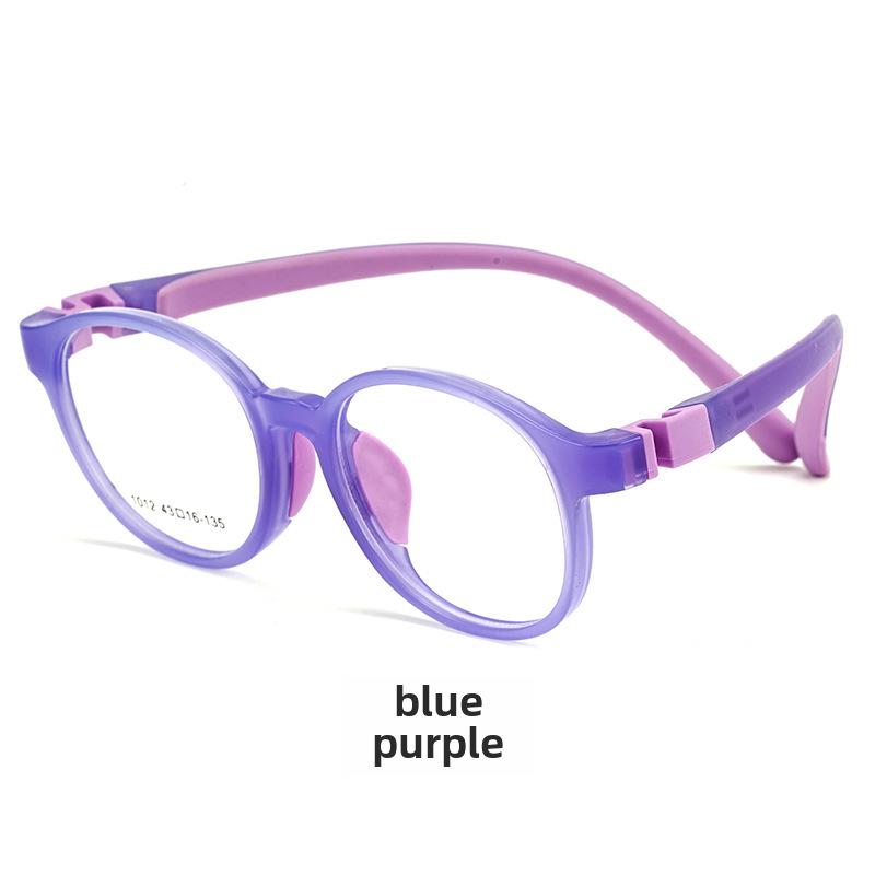 Super elastyczne okulary na krótkowzroczność dla chłopców i dziewcząt: Ultralekkie silikonowe oprawki TR90, wygodne okulary