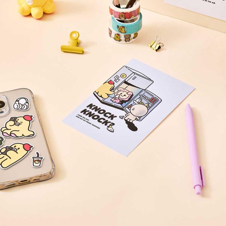 MOONO Illustrationspostkarte Nachrichtenkarten