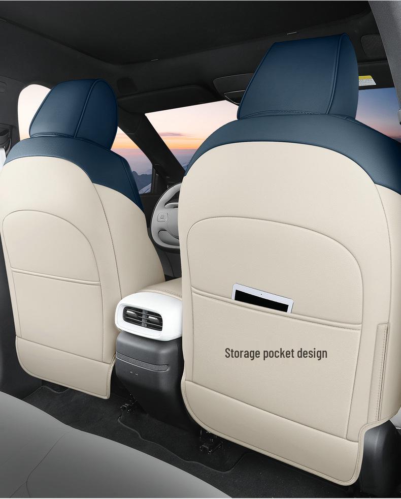 XPENG G6 2023 Leather Car Seat Covers: All-Season, Full Coverage for Electric Models