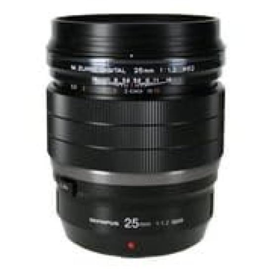 OLYMPUS DIGITAL ED 25mm PRO Prime Lens for Micro Four and M.ZUIKO F1.2 Thirds, Dustproof, Weatherproof, Freeze-Resistant