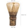 Bamboo Japanese Style Matcha Tea Whisk Brush Tea Accessories for Matcha Tea MakingBamboo 120 Prongs
