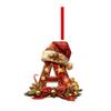 26 Letter,Christmas,Ornaments,Acrylic,1