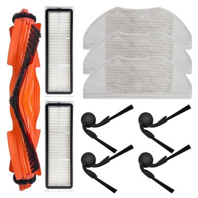 For Xiaomi S40 / OV81 Robot Vacuum Cleaner Main Brush, Side Brush, Filter, And Mop Replacement Kits