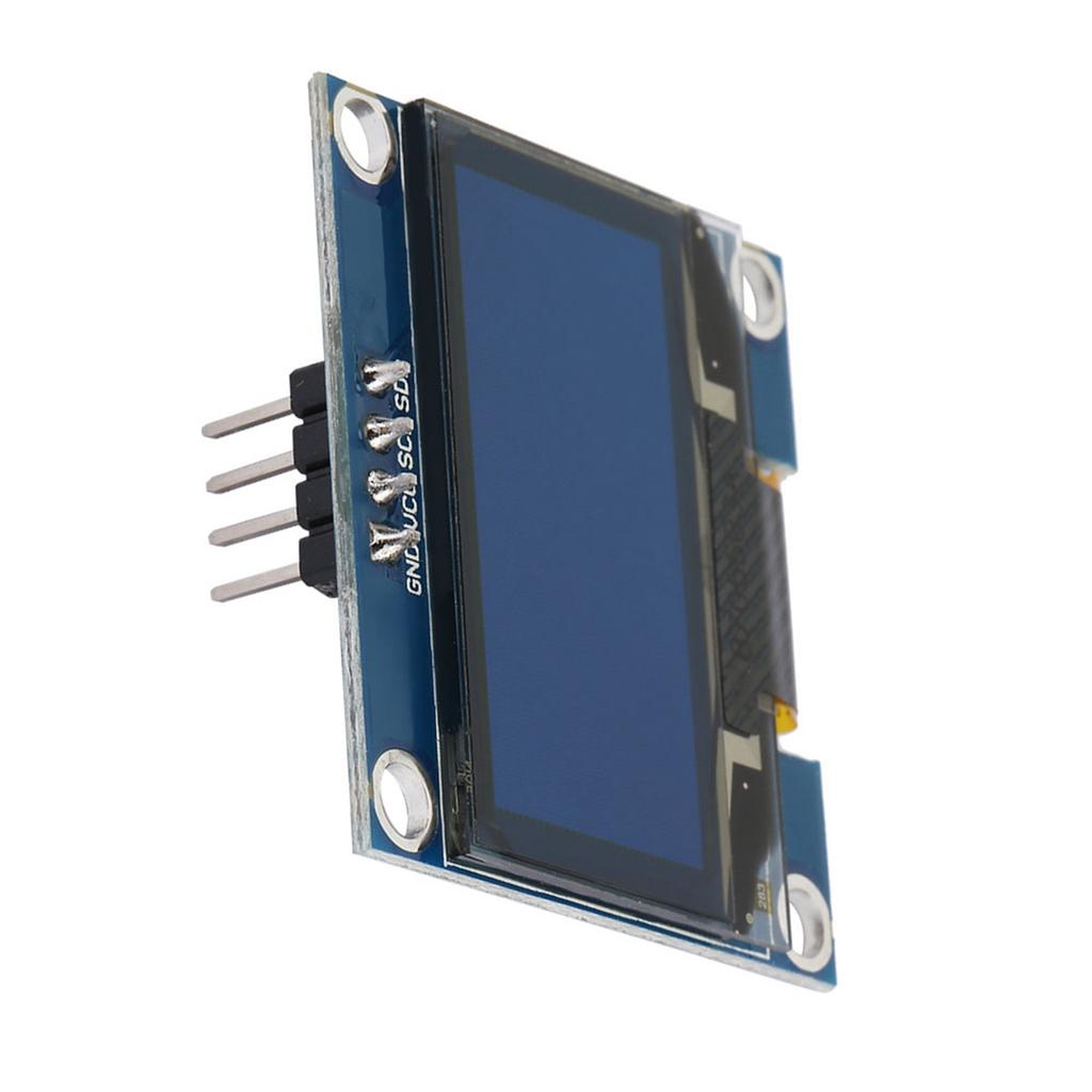 1 stk 1,3 tommers OLED-skjermmodul IIC I2C Communicate 128X64 BlueText Color