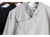 Men's Embroidered Bamboo Hanfu Long Gown Tang Suit Performance Costume