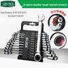 Old A 11-in-1 Multifunctional Double-Headed Ratchet Wrench Set