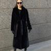 Hot Sale Winter Imitation Rabbit Hair Coat Women's Extended Knee Imitation Fur Jacket Thickened Warm Plush Jacket
