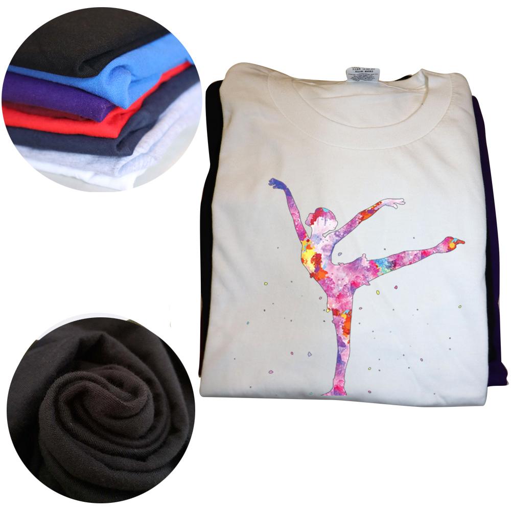 Unisex Funny Beautiful Ice Figure Skater Girl T Shirts Graphic Streetwear Short Sleeve Birthday Gifts Skating T-shirt Unisexs Clothing