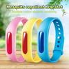 Mosquitoes Repeller Bracelet Silicone Essential Oil Mosquitoes Repeller Adjustable Fly Repeller Bracelet for Children Adults