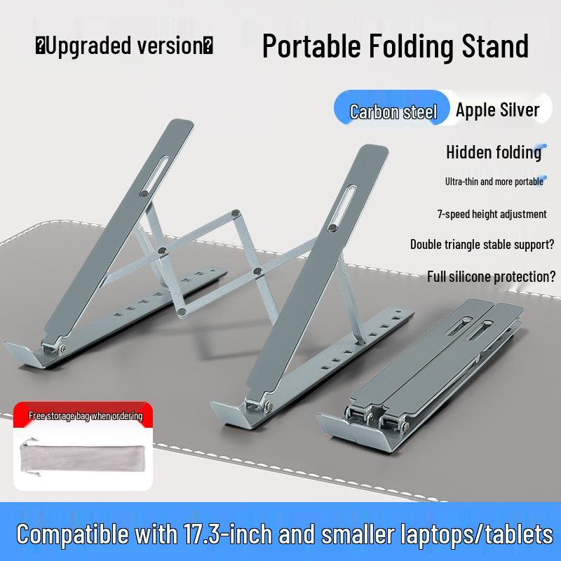 Faltbarer Laptopständer aus Aluminiumlegierung mit Wärmeableitung