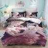 Modern Print Fifth Personality Duvet Cover Set - Children's Bedroom Comforter Bedding 3 Piece Mattress Sets for Home